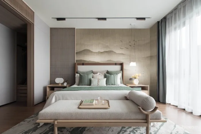 WE DESIGN | 一方天地两相欢喜 绿地•长沙麓湖郡二期样板间