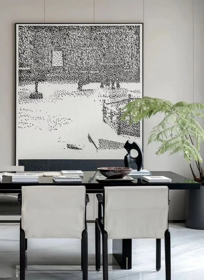 新作丨 莎米斯 x GFD广飞 杭州 620㎡ 跃层豪宅,自然静谧的艺术栖所