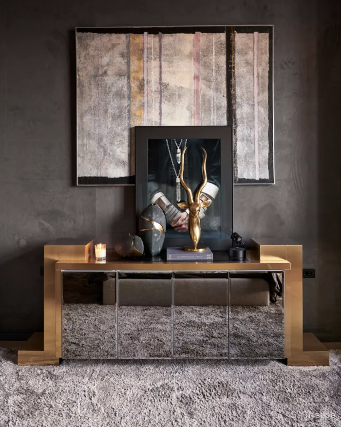 充满线条感的木饰面墙,耐看率 100%!