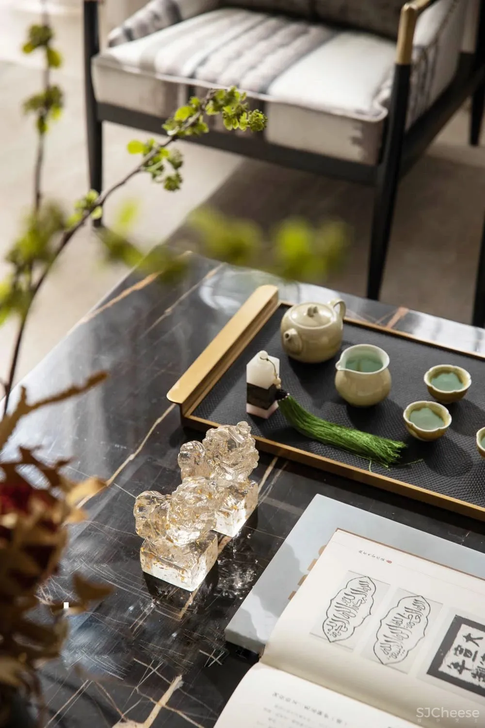 莫兰迪色调，诠释东方禅意 现代美学 YORO御融设计