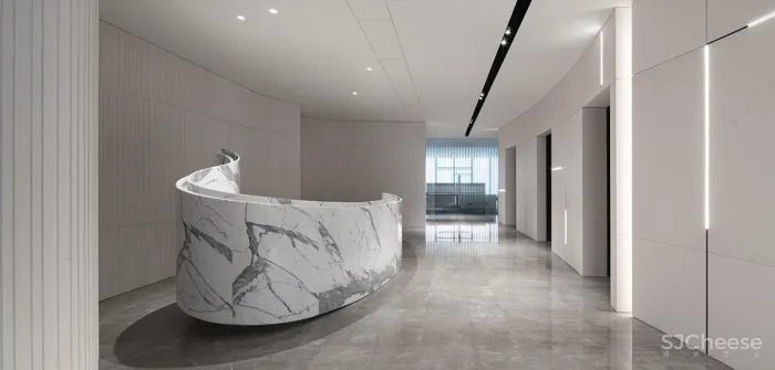 新作丨 YuQiang-Partners 游走于直线与曲线的极简设计