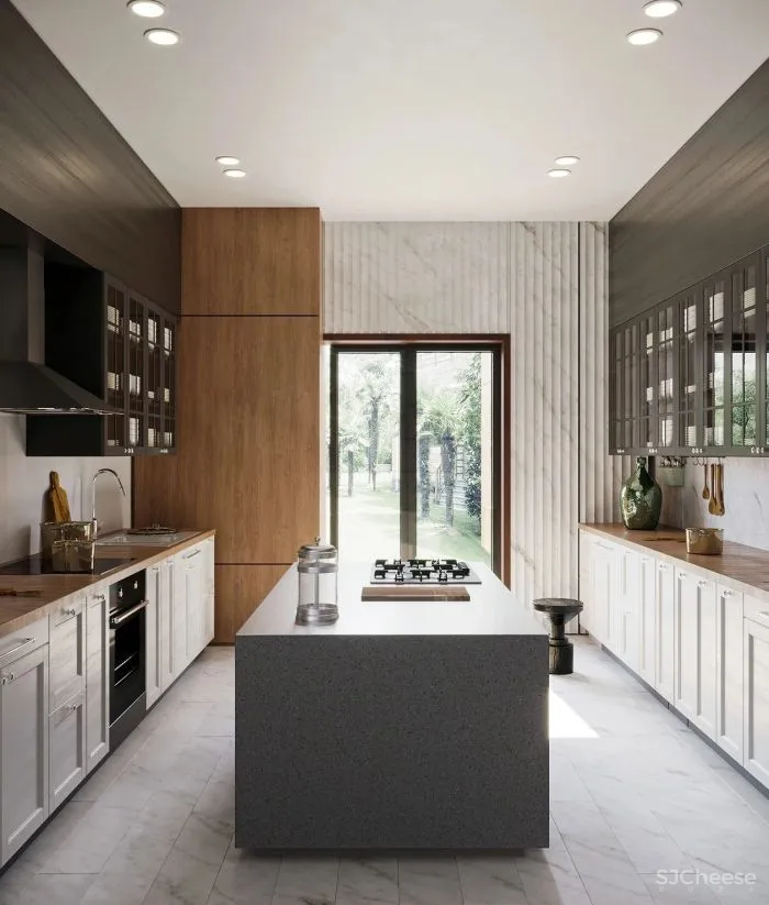 原木 白色的经典搭配,耐看极了!