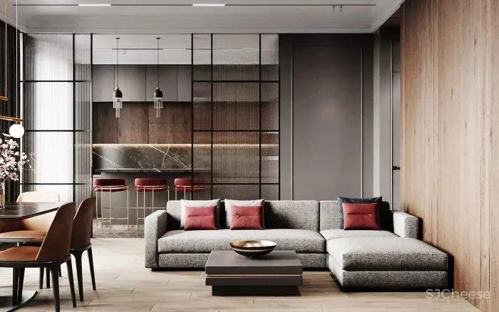 热烈红爱意满满的家