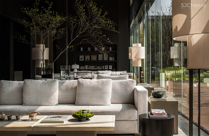 ONE CU 壹方设计 见山茶庐,林中低语