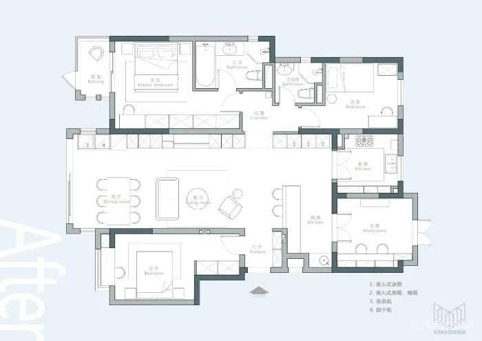 打破传统格局，对坐式客厅更具仪式感丨木桃盒子
