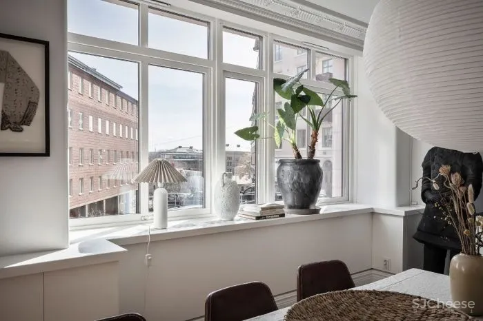 北欧混搭中国风,瑞典87㎡闺蜜同租公寓!