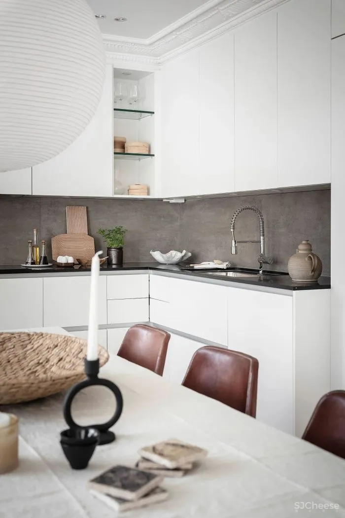 北欧混搭中国风,瑞典87㎡闺蜜同租公寓!