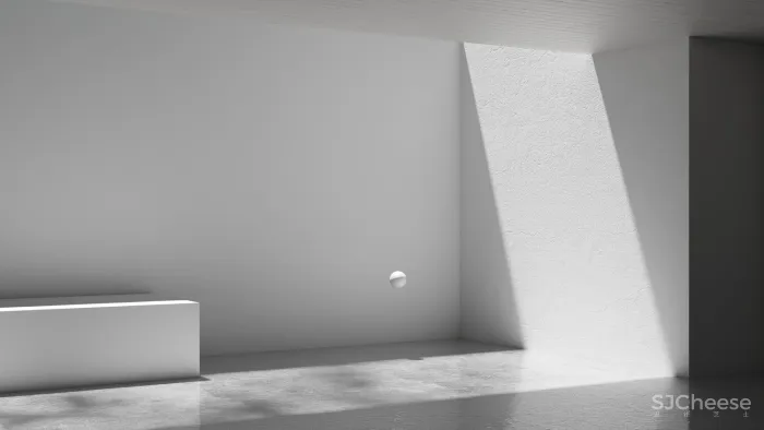 95后小哥做的效果图,同色系更适合极简风