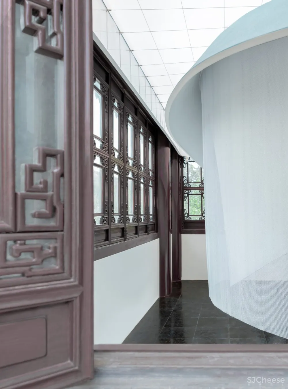 Mur Mur Lab新作丨 未来书店 江南水乡里的微小介质,屋檐内外中的留白之美