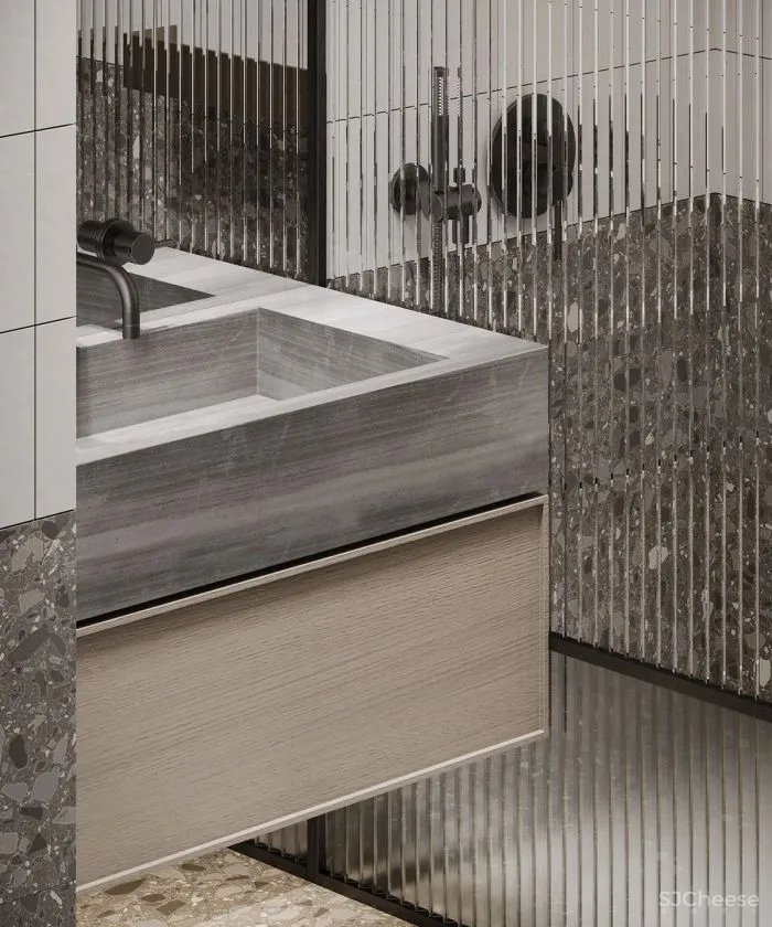 105㎡ 三居室，简约＋轻奢，最有范的设计格调