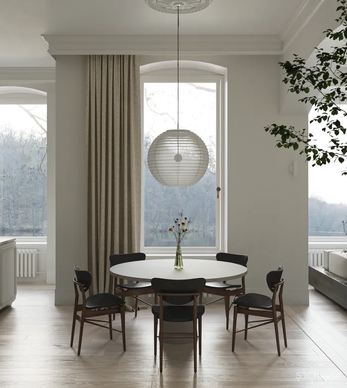 现代简约风公寓,满分的设计!