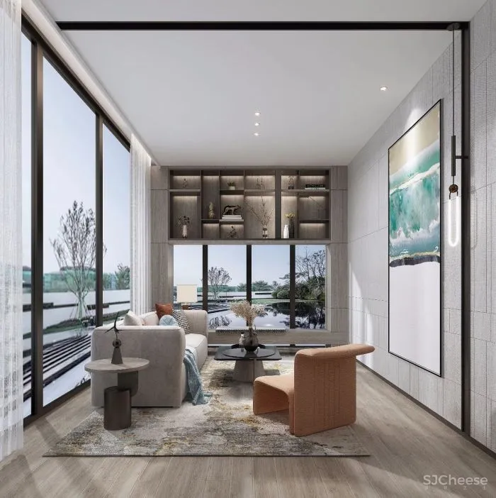 一目设计新作丨摄取城市山水景观片段,瞭望一城未来