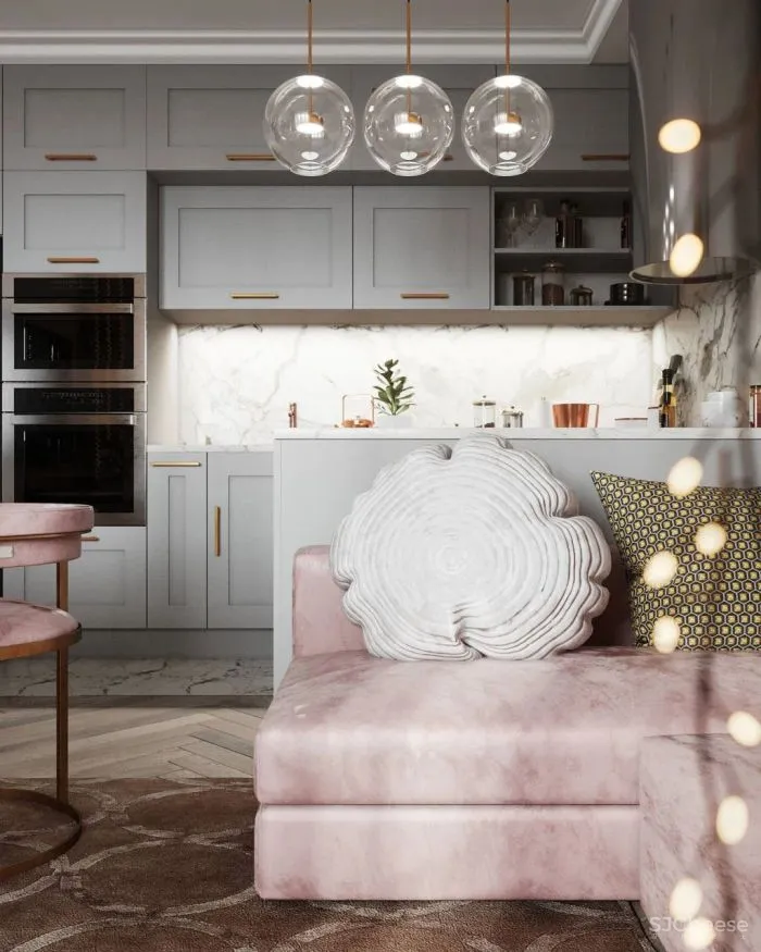 129㎡一居室,古典与现代的气氛,好迷人!