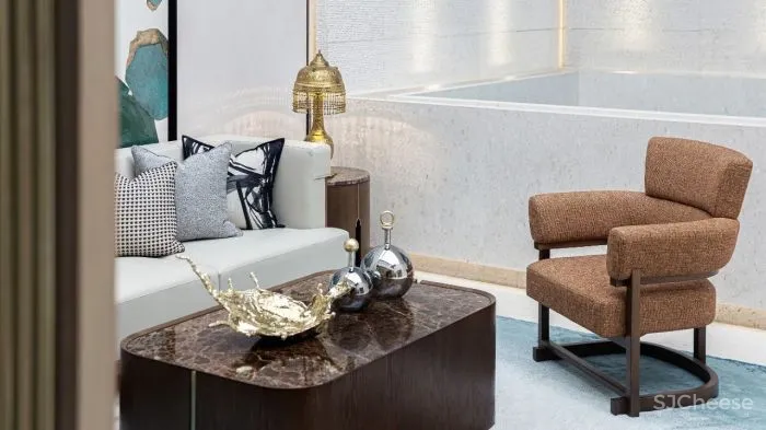 莫兰迪色调，诠释东方禅意 现代美学 YORO御融设计