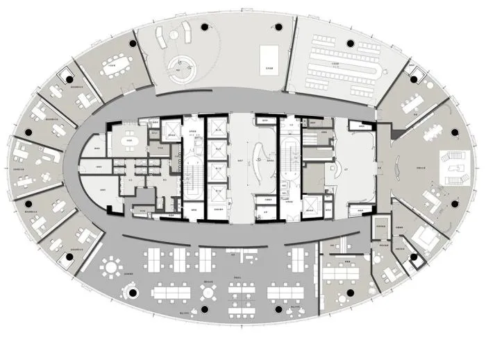 新作丨 YuQiang-Partners 游走于直线与曲线的极简设计
