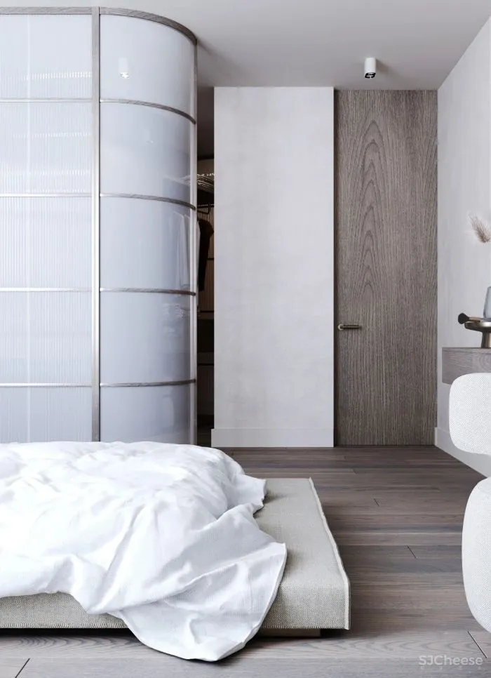 水泥漆、石膏线、大理石、玻璃,现代风格的多重演绎!