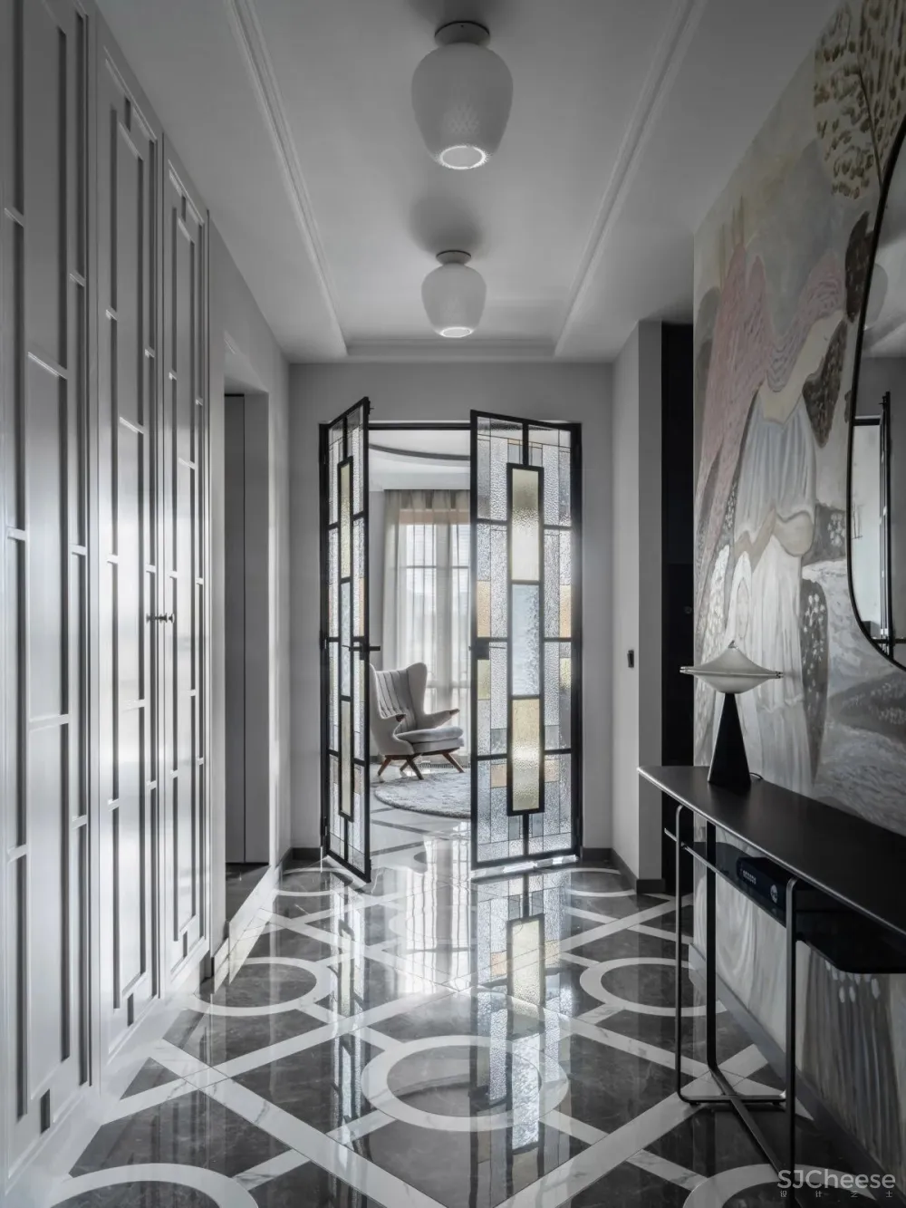 丹麦哥本哈根时尚现代公寓设计