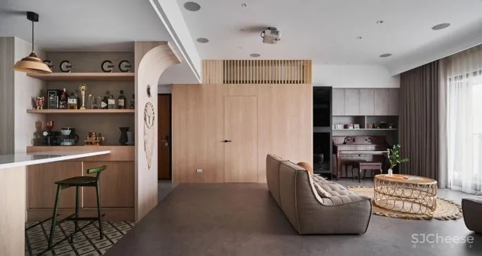 子弹头户型的完美逆袭，超强私领域打造，让家更“好玩”！