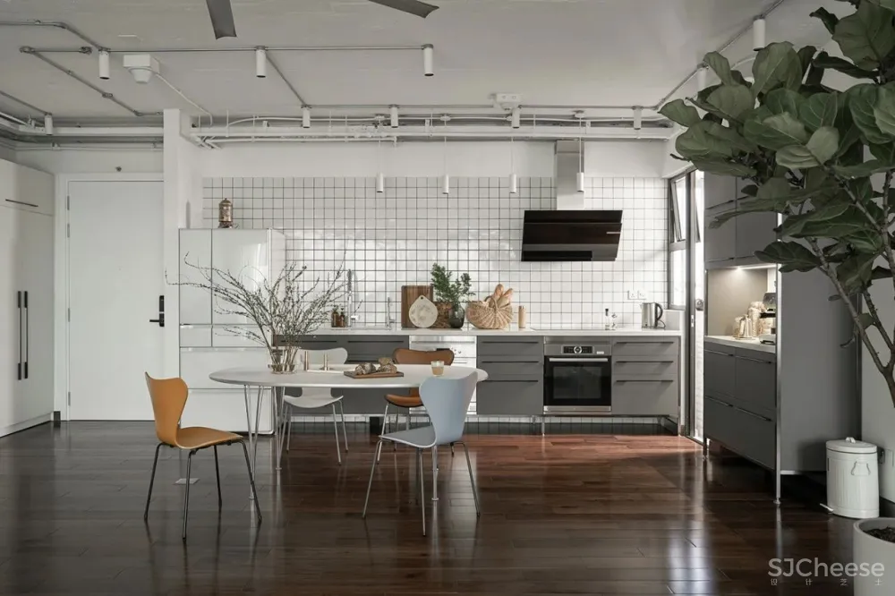 白色系简约时尚单身公寓