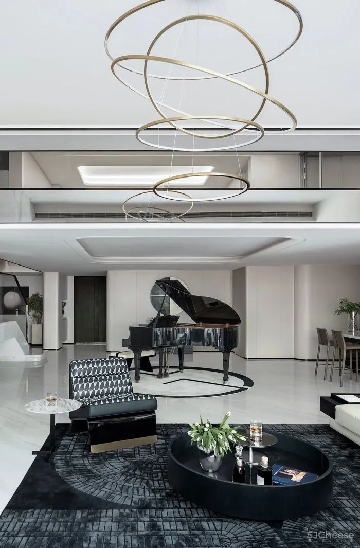 新作丨 莎米斯 x GFD广飞 杭州 620㎡ 跃层豪宅,自然静谧的艺术栖所