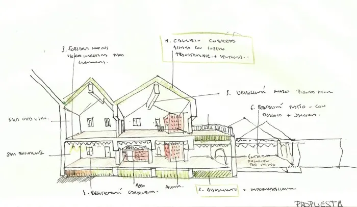 Aulets Arquitectes:巴塞罗那改造住宅 Enological Station