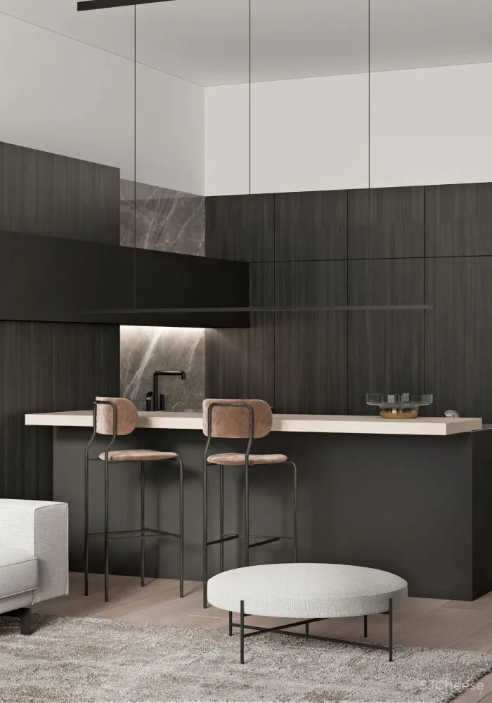 84㎡莫斯科公寓，定义中性优雅色调！