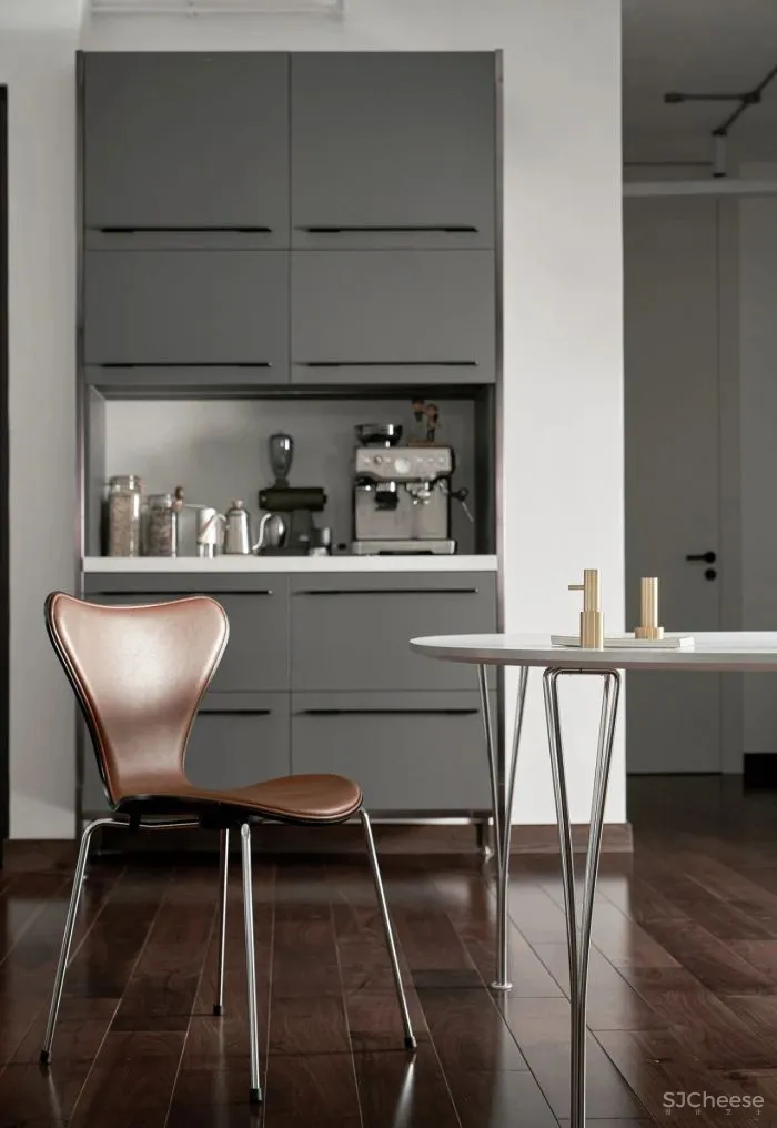 白色系简约时尚单身公寓