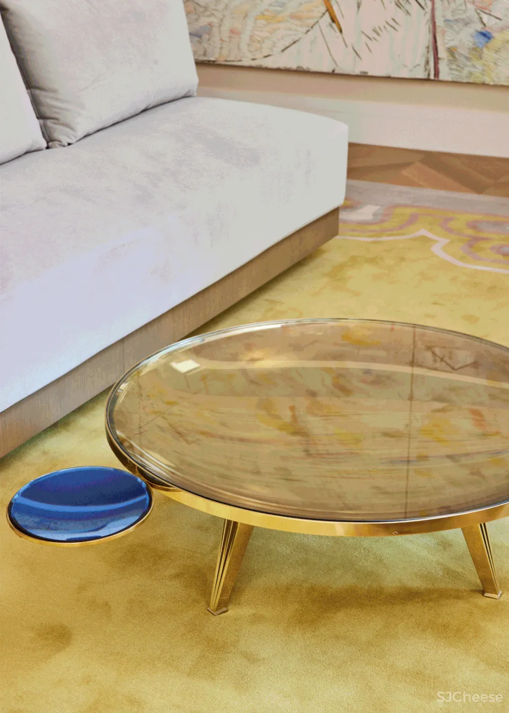 20万一平的公寓,每一件软装都惊艳!