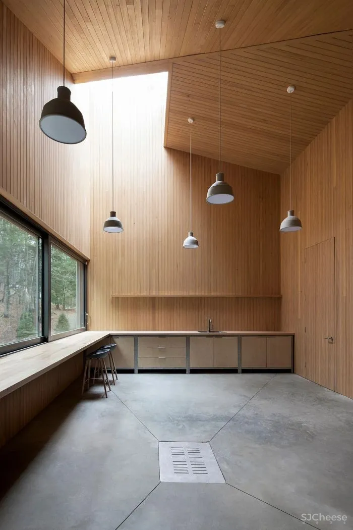 naturehumaine │ 悬浮在森林中的住宅,隐逸而宁静