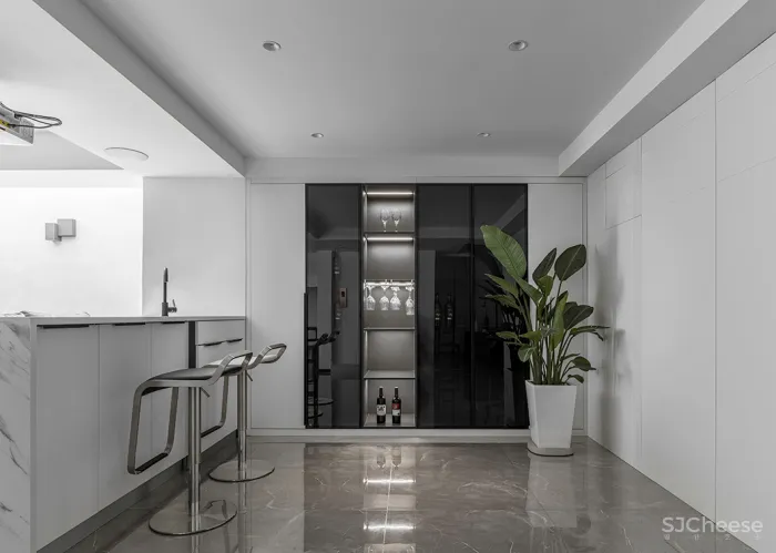 新作丨上海 360㎡ 私宅别墅,黑白格调 · 气质非凡!