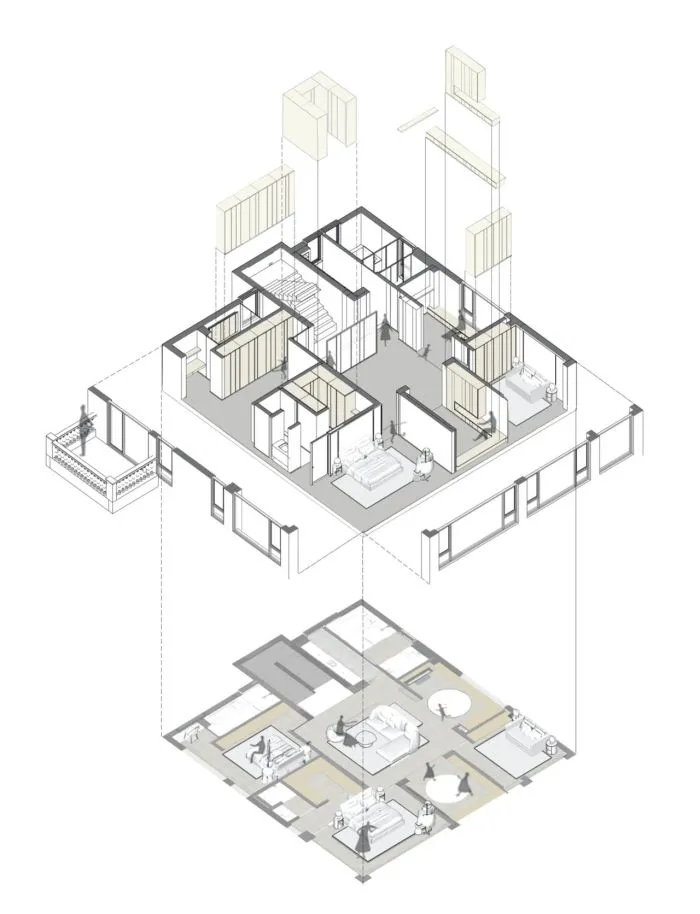 台北城市陳連武新案 開展的卷軸As the handscroll painting unfurls…
