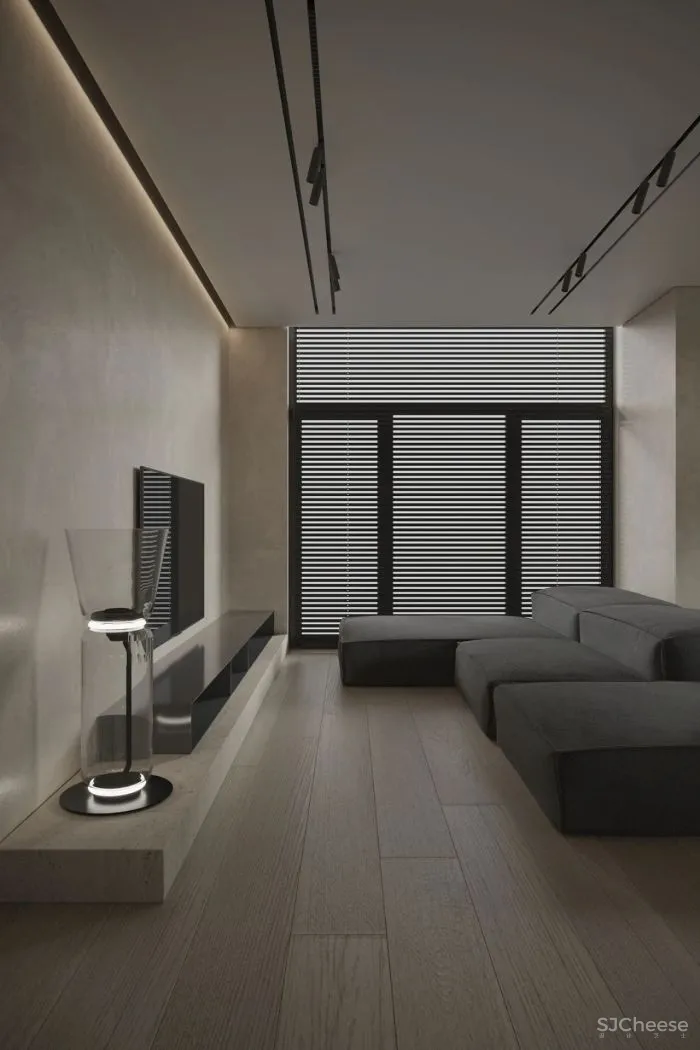 100㎡高级灰空间,极具设计感!