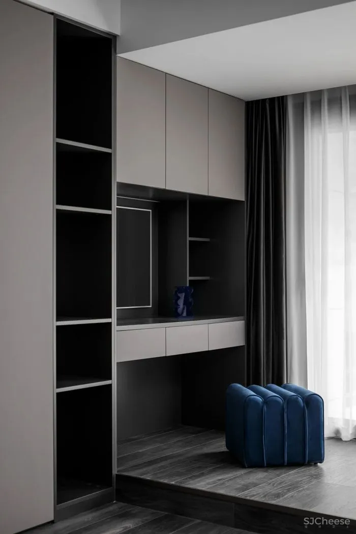 220㎡下跃五居室,现代摩登范儿 宏福樘设计