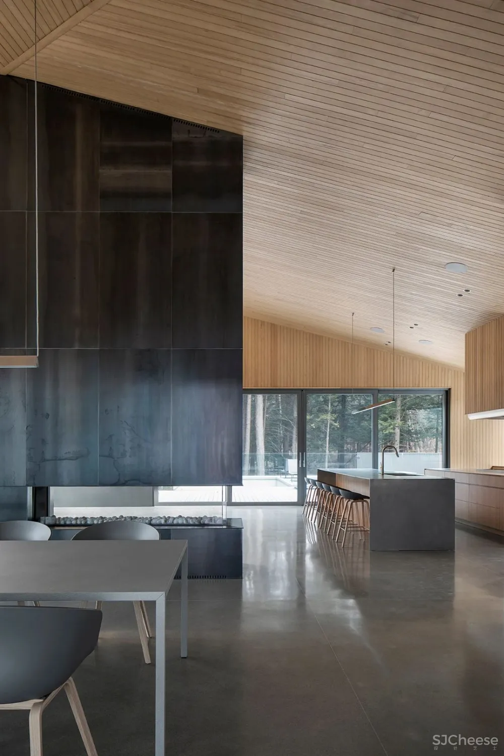 naturehumaine │ 悬浮在森林中的住宅,隐逸而宁静