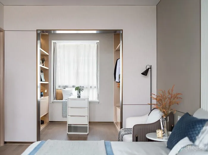 EHOO易虎设计 | 北海彰泰白鹭湾叠墅上叠样板间