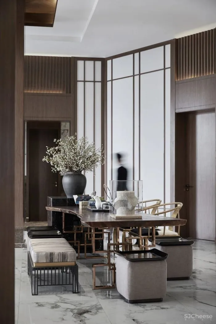 气韵相合,平衡而有序的东方意境空间│米洛映象