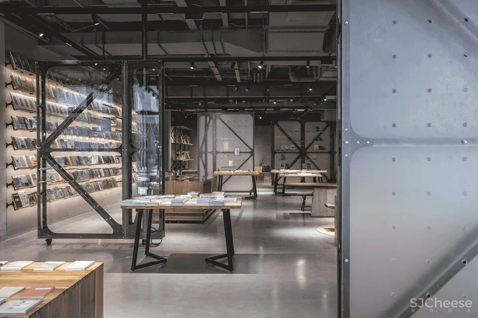 新作 嵌入旋转“结构” 无目的概念书店 罗宇杰工作室