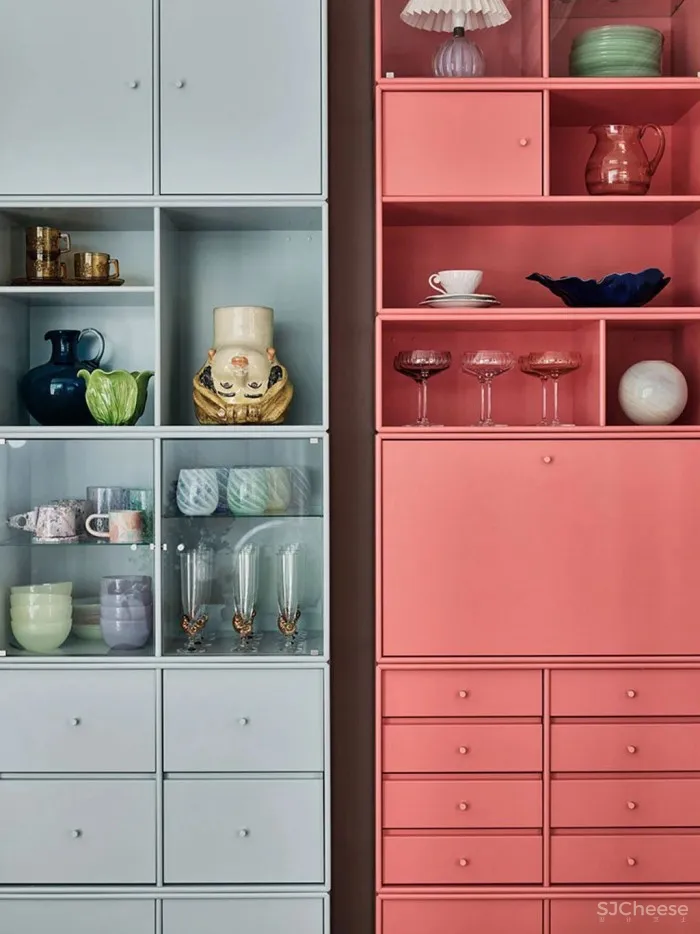 哥本哈根春天色彩柔和的斯堪的纳维亚时尚公寓