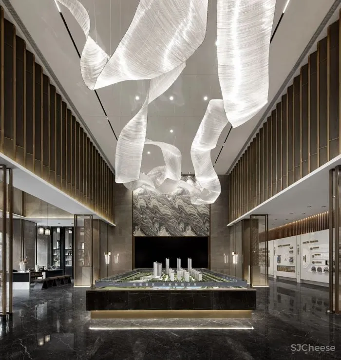 新作丨矩阵纵横:常州景瑞·宸运天赋售楼处 超前意识打破传统艺术