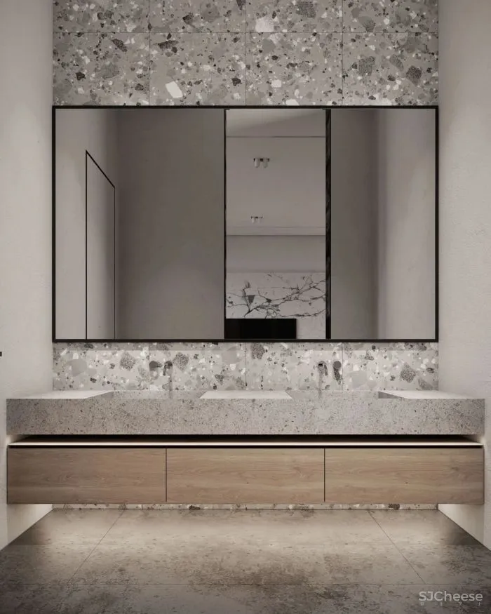 高质主义的双层公寓,兼具艺术与奢华!