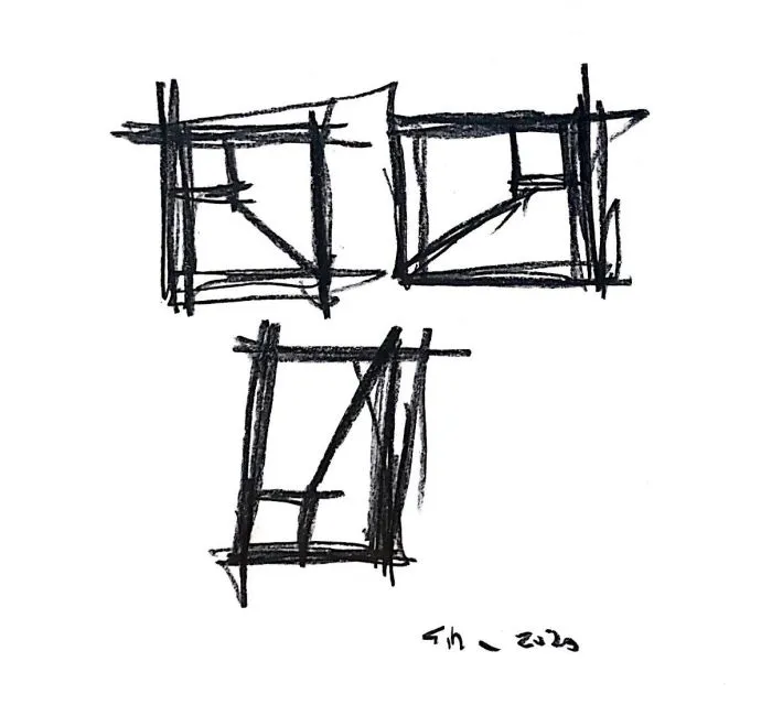 naturehumaine │ 悬浮在森林中的住宅,隐逸而宁静