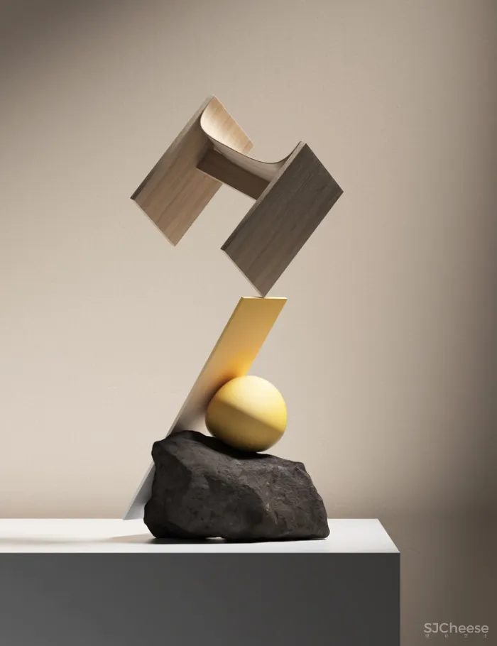 95后小哥做的效果图,同色系更适合极简风