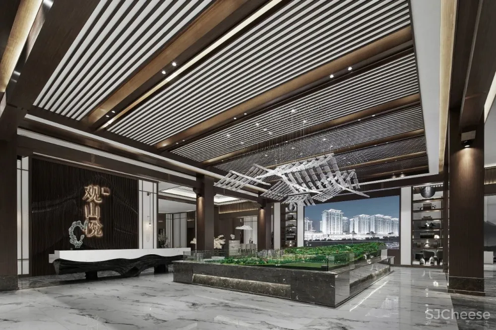 气韵相合,平衡而有序的东方意境空间│米洛映象