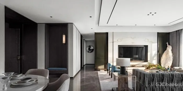 伶居设计 广州花都都湖国际二期样版房2套