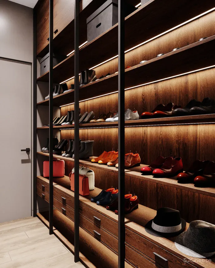 热烈红爱意满满的家