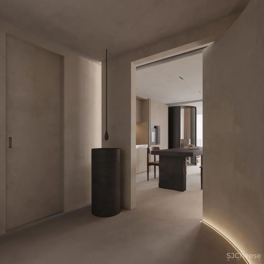 新作 丨 涵瑜设计:城市穴居 繁华里的私域空间