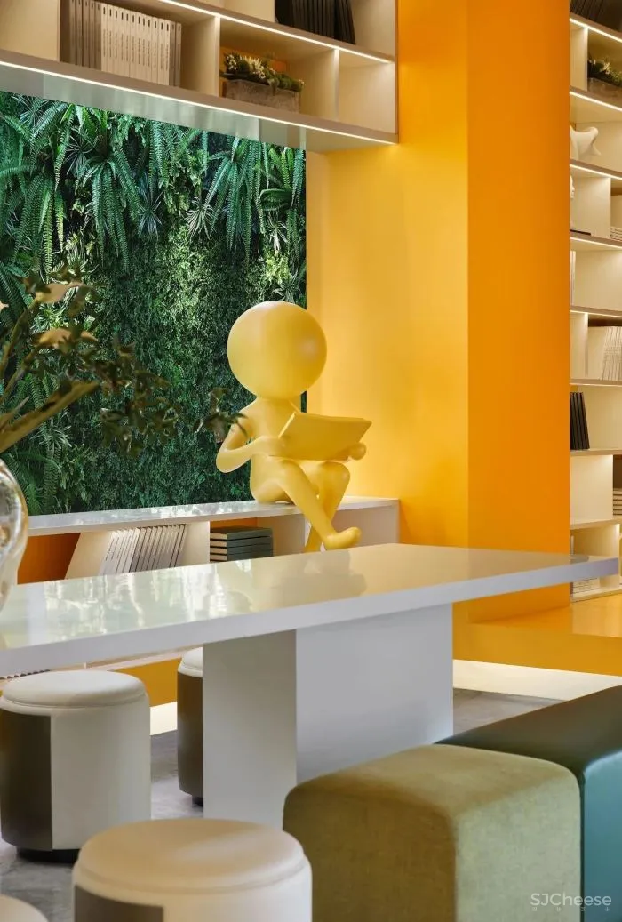 EH DESIGN 空间 金地·奥园格林云尚售楼处：自然的生长