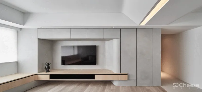 拒绝循规蹈矩,从三室改一室,这个100平米的住宅被改的十分有趣