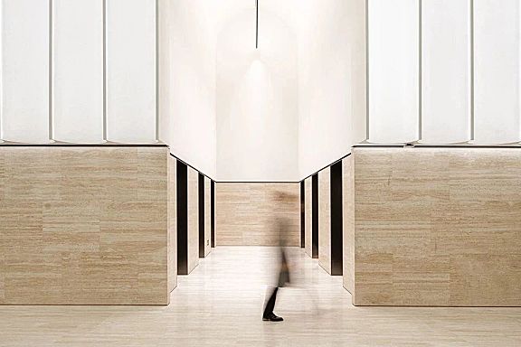 新作 科技渗透每个角落 笋岗办公中心大堂 AIM 恺慕建筑设计