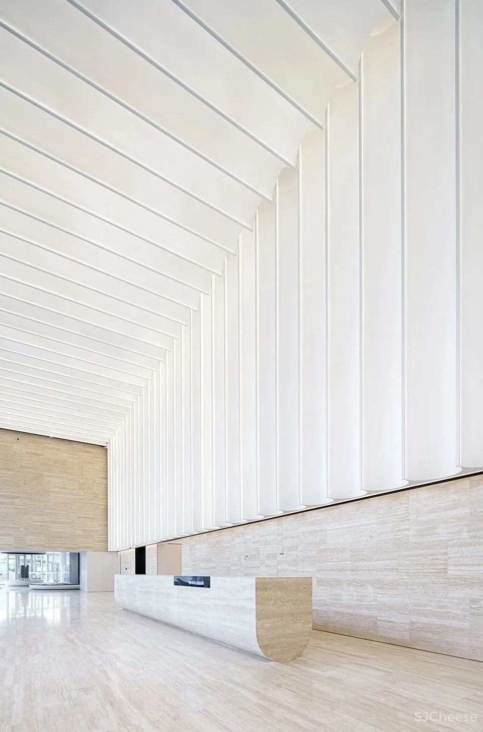 新作 科技渗透每个角落 笋岗办公中心大堂 AIM 恺慕建筑设计